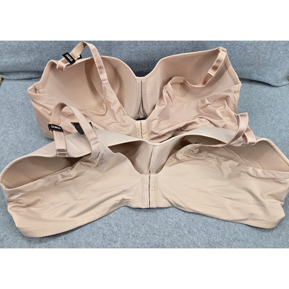 NWT Torrid Curve 52D Beige Wired/WireFree Lined Full Coverage Balconette Bra 2 - Picture 5 of 5